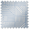 Irregular Tiles, Ice Blue - Roller Blind